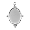 Non-Tarnish 304 Stainless Steel Pendant Cabochon Setting PW-WGAAEF3-01-1