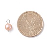 Natural Cultured Freshwater Pearl Charms X-PALLOY-JF01099-02-3