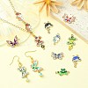 50Pcs 25 Styles Alloy Enamel Connector Charms ENAM-SZ0004-14-4