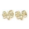 Brass Studs Earrings EJEW-K276-06B-G-1