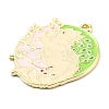 Zinc Alloy Enamel Pendants ENAM-Q502-01LG-05-3