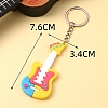 Guitar PVC Bag Keychain PW-WGAD27A-02-2