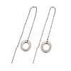 Tarnish Resistant 304 Stainless Steel Stud Earrings EJEW-L205-01O-1