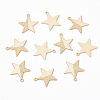 BENECREAT 20Pcs Brass Pendants KK-BC0004-50-4