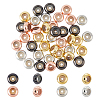 CHGCRAFT 40Pcs 4 Colors Brass Beads KK-FH0006-49B-1