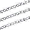 304 Stainless Steel Curb Chains CHS-CJ0001-14P-4