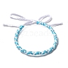 Adjustable Polyester Cord Braided Friendship Bracelets FB-CBA27E8-02A-4