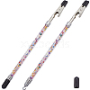 2Pcs Iron and PVC and Acrylic Alligator Memo Clips FIND-SC0011-26C-1