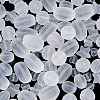 100Pcs 5 Style Transparent Frosted Acrylic Beads FACR-PJ0001-02-16