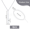 304 Stainless Steel Pendant Necklaces NJEW-FH0001-14B-2