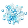 200Pcs 5 Styles Transparent Acrylic Beads TACR-FS0001-54E-1