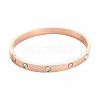 Crystal Rhinestone Bangle BJEW-N017-006RG-2