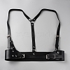 Punk Rock Style PVC Leather Belt AJEW-WH0541-41-1