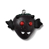 Halloween Opaque Resin Pendants RESI-B011-04-2