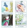 8Pcs 4 Styles Self Adhesive Waterproof PVC Sticker DIY-WH0311-037-5