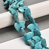 Synthetic Turquoise Beads Strands G-C101-B01-01-2