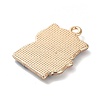 Alloy Enamel Pendants ENAM-M060-01KCG-02-2