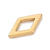 Golden Plated 304 Stainless Steel Charms STAS-K286-03B-G-2