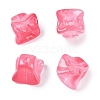 Transparent Spray Paint Glass Beads GLAA-H035-03F-1