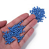 6/0 Czech Opaque Glass Seed Beads SEED-N004-003D-36-5