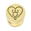 Constellation Golden Tone Wax Seal Brass Stamp Heads LS-STAM-P002-02G-03-1
