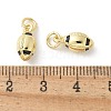 Brass Enamel Pendants KK-P294-54G-3