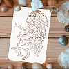 Plastic Drawing Painting Stencils Templates DIY-WH0396-0074-3