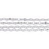 Tarnish Resistant 304 Stainless Steel Dapped Chains STAS-P213-06P-1
