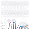   30Pcs Acrylic Spool Floss Bobbins FIND-PH0018-62A-02-7