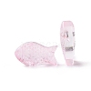 Transparent Spray Painted Glass Beads X1-GLAA-I050-10J-3
