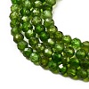 Natural Green Diopside Beads Strands G-NH0046-A01-01-4