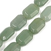 Natural Green Aventurine Beads Strands G-U018-J01-01-1