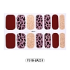 Fruit Floral Leopard Print Full Wrap Nail Polish Stickers MRMJ-T078-ZA257-2