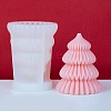 Christmas Tree DIY Silicone Scented Candle Mold DIY-K064-01E-1