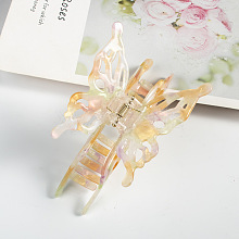 Butterfly PVC Claw Hair Clips WG34943-04