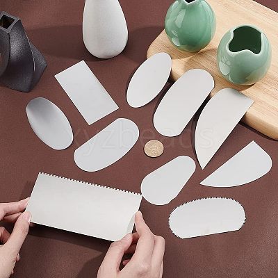 201 Stainless Steel Clay Knife Sets TOOL-UN0001-16-1
