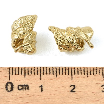 Brass European Beads KK-C107-15G-1