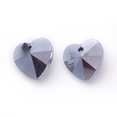 Romantic Valentines Ideas Glass Charms G030V14mm-31-1