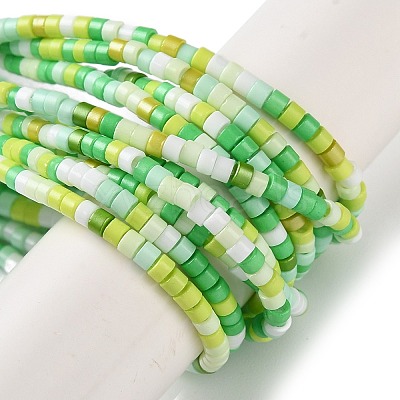 Handmade Lampwork Beads Strands LAMP-L078-008-1
