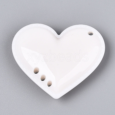 Opaque Acrylic Pendants SACR-T017-46G-1