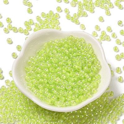 Glass Seed Beads SEED-H002-L-A233-1
