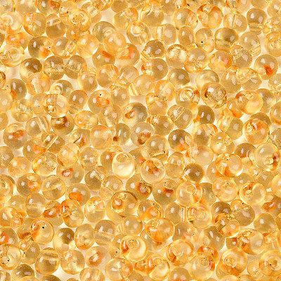 3/0 Baking Paint Glass Fringe Seed Beads SEED-A034-04B-1