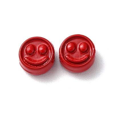 Spray Painted Alloy Beads PALLOY-M215-16B-1