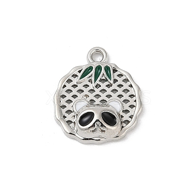 Alloy Enamel Charms PALLOY-R151-22P-1