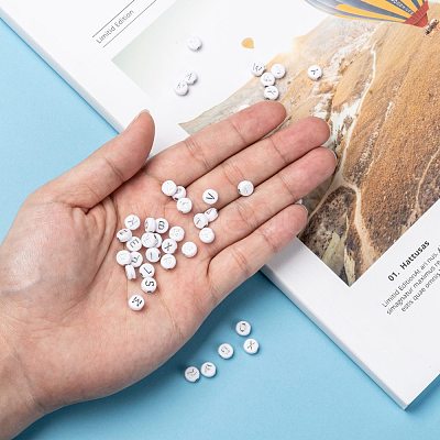 Plating Acrylic Beads PACR-Q112-07B-1