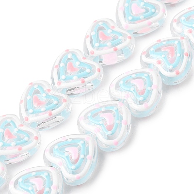 Glass Enamel Beads GLAA-Z021-01-1