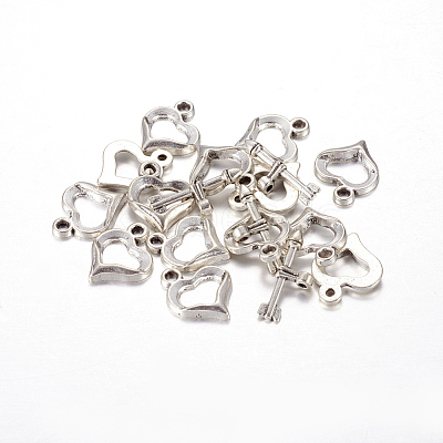Tibetan Style Toggle Clasps LS-AC2020-1
