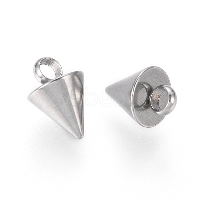Tarnish Resistant 304 Stainless Steel Pendants X-STAS-G214-47P-03-1