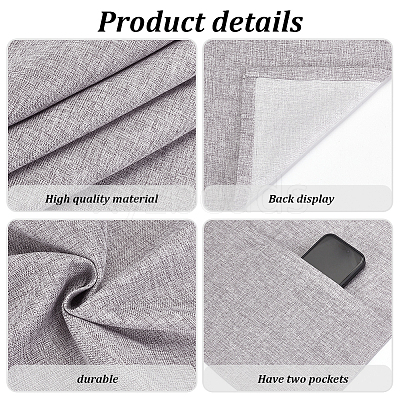 Fibre Sofa Armrest Cover AJEW-WH0475-62-1