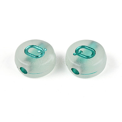 Luminous Frosted Acrylic Beads FACR-T008-02Q-1
